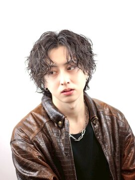 ブラック 横浜(BLUCK) 横浜駅/学割U24/メンズサロン/フェザーパーマ/シャドウパーマ