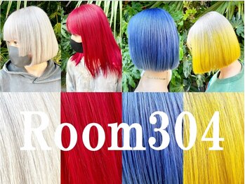 Room304 ハイトーン/デザインカラー/インナーカラー/派手髪