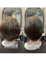 エクラート リラ 立川店(ECLART lilas.)&nbsp;縮毛矯正×ショート