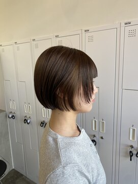 クリアーオブヘアー 池下店(clear OF HAIR) minibob×Olive beige