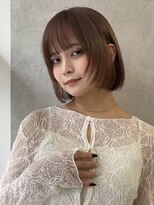 ミレバイジェニー (mirae by geny)&nbsp;レイヤーボブ　ミルクティーグレージュs