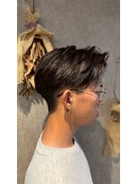 パーミル ヘア クマモト(permille ‰ hair Kumamoto)&nbsp;メンズショート×センターパート