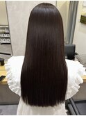 艶感たっぷりナチュラルストレート