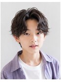 キッズ韓国風センターパート