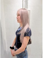 ミュー(Mu)&nbsp;ミルクティーベージュ　ベージュ　ダブルカラー