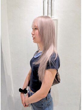 ミュー(Mu) ミルクティーベージュ ベージュ ダブルカラー