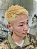 【ブリーチ】カット・ワンブリーチ・シェービング［栄・ハイトーン］