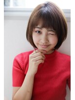 ロロネー 梅田(Lolonois)&nbsp;【Lolonois梅田】シンプル♪ベビーバングボブ（藤岡なおき）