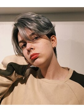 ピープル(people) [people]モーヴグレーとボーイッシュショート