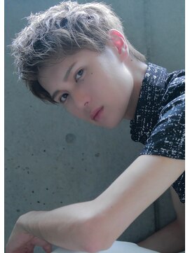 ヴェルダ 池袋店(verda) 【VERDA】アッシュベージュ束感ショート　mizuno×ikezoe