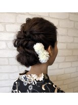 ヘアーサロン ライズネクステージ(hair salon RISE nextage) えりあしスッキリゆる編み