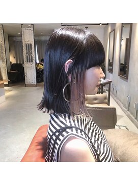 ティル(till) 【till】 inner color + sheer purple