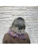 アクト 原宿(ACT)&nbsp;ハイトーングレージュ×グラデーションパープル