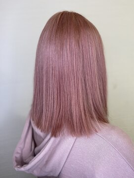 ヘアリゾートエーアイ 西日暮里店(Ai) 透明感ピンクカラー！