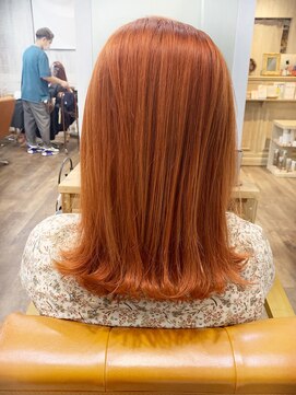 アクトゥス(AEQUITAS) オルチャン×オレンジhair