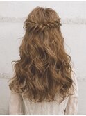 絶対カワイイRIKAアレンジ/ねじねじアレンジ/ハーフアップ