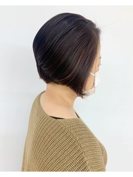 クオリス 赤塚店(QUALIS) 20代30代40代/ボブ/グラボブ/前下がり/ハイライトカラー