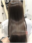 髪質改善ストレートヘア
