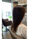 ナチュラルストレートロング