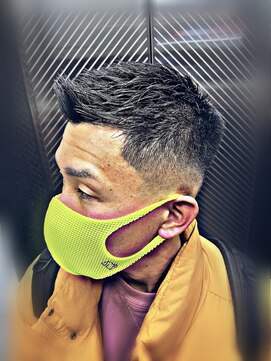 ヒロギンザ 神田店(HIRO GINZA) フェザーアップ スキンフェード