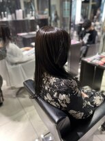 【艶髪縮毛矯正】クセ毛カバー艶髪ストレート