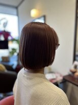 ヘアモード 美結(hair-mode)&nbsp;まとまり◎/甘すぎないハイトーンボブ/ピンクベージュ