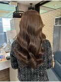 #ショコラアッシュ#ヘルシースタイル#ふんわりカール