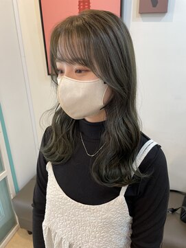 アミート(ameet) 透明感オリーブグレージュ