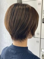 プルーヴ 秋葉原(prove)&nbsp;30代40代大人女性/前髪ありショートボブ/ショートヘア/髪質改善