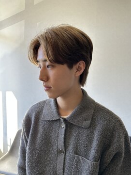 ウォルク(WOLK) センターパート/ベージュカラー/眉毛