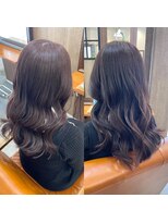 オーシー 四ツ井店(O'sea)&nbsp;ピンクブラウン×ラベンダー