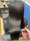 髪質改善ストレート