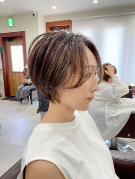 ラポール 南流山店(RAPPOR) ふんわり定番ショート/センターパート/20代30代40代50代60代