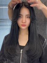 アイシー 表参道(ICY)&nbsp;レイヤーロング/韓国レイヤー ショコラブラウンブルーブラック