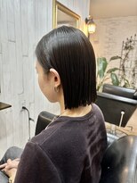 ヘア メイク ヴァーブ(hair make Verve)&nbsp;ストレートタッセルボブ