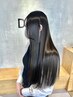 『艶髪フルコース』プレミアム縮毛矯正+カラー+カット+オッジィオットTR