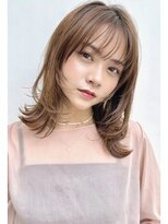 ファナ(fha-na)&nbsp;大人可愛い　韓国風外ハネレイヤー