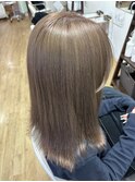 ★美髪イメチェン愛されモテ髪ペールベージュココアベージュ