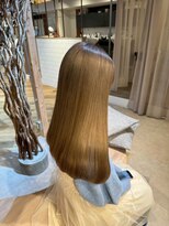 エンライズハナレ(en rise hanare) ロング/顔周り/ベージュ/レイヤー/レイヤーカット