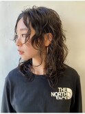大人気！ウルフパーマ