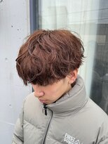初めてのパーマでも◎ラフな質感が人気のシャドウパーマ