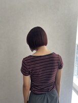 クム 横浜(qumu)&nbsp;【qumu】ミニボブ×ピンクオレンジ