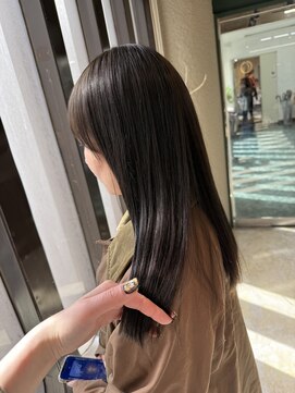 エイト 難波店(EIGHT namba) 【縮毛×艶カラー】