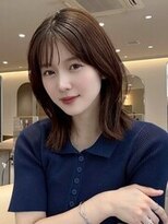 ジーナ 稲毛海岸(Zina)&nbsp;髪質改善＊暗めカラーオリーブアッシュ【稲毛海岸】