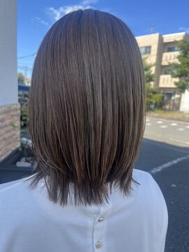 コレットヘア(Colette hair) 【miyu】オリーブグレー×ハイライト