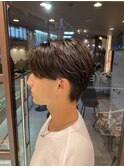 センターパート/ニュアンスパーマ/マッシュ/韓国ヘア