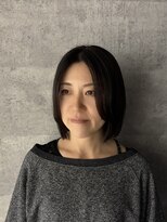 ヘアサロン コレハ(hair salon CoReha) 【切りっぱなしボブ×マットグレージュ】