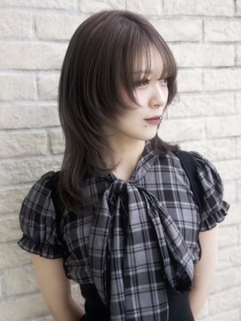 プロデュース 陽光台店(Produce) 顔周りレイヤーで雰囲気を変えるミディアムヘア