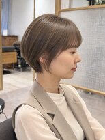 ジ オスカー(THE OSCAR)&nbsp;＊名古屋＊ショートボブ＊艶髪＊アッシュベージュ＊
