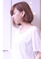 シャカ(SHAKA) 大人可愛い前下がりボブ☆ひし形シルエット エアリーショート